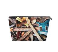 Guitare électrique, Trousse de Toilette Trousse de Maquillage Sac à cosmétiques Trousse de Toilette de Voyage Portable