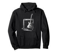 Guitare électrique Vintage et amplificateur Art Sweat à Capuche