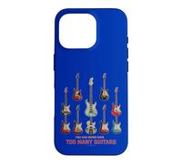 Guitare électrique « You Can Never Have Too Many Guitars » Coque pour iPhone 16 Pro