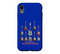 Guitare électrique « You Can Never Have Too Many Guitars » Coque pour iPhone XR
