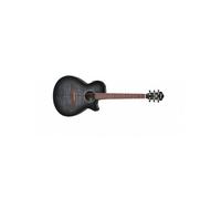Guitare électro-acoustique Ibanez AEG70-TCH - Transparent Charcoal Burst - Finition brillante