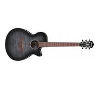 Guitare électro-acoustique Ibanez AEG70-TCH - Transparent Charcoal Burst - Finition brillante