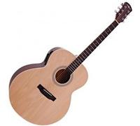 Guitare Électro-Acoustique Jumbo par Gear4music, Natural
