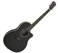 Guitare Électro-Acoustique Roundback par Gear4music, Noir