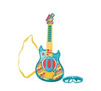 Guitare Électronique Lumineuse Avec Lunettes Et Micro Minions Bleu TU