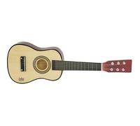 Guitare en bois naturel