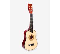small foot 3307 Guitare "Naturel" en bois, avec six cordes métalliques et plectre, pour enfants à partir de 3 ans
