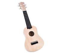 Wandisy Cadeaux de mai Ukulele DIY Kit, 21inch Basswood 4 String Ukelele DIY Kit Accessoire pour Instrument