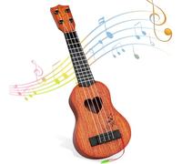 Guitare Enfant 3 Ans, Jouet Ukulele Instrument de Musique Enfant Cadeau Fille Garcon 3 4 5 6 Ans