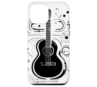 Guitare Esquisse Guitariste Leçons de Musique Coque pour iPhone 12 Pro Max
