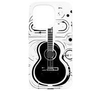 Guitare Esquisse Guitariste Leçons de Musique Coque pour iPhone 15 Pro