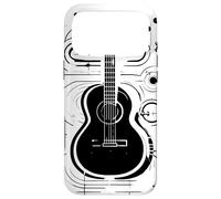 Guitare Esquisse Guitariste Leçons de Musique Coque pour iPhone 17 Pro Max