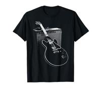 Guitare et ampli de blues, cadeau du guitariste rétro T-Shirt