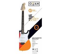 Guitare Et Amplificateur Oqan QGE STARTER RDS En Bois