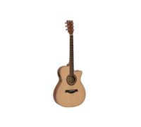 Guitare Folk - DIMAVERY - AW-420 - Electro-acoustique - Sapele - Naturelle