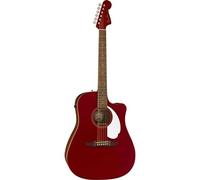 Guitare folk électro Fender Redondo Player WN Candy Apple Red