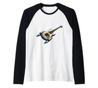 Guitare fusée futuriste Space Rock and Roll Manche Raglan