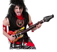 Guitare Gonflable - GUIRCA - 102cm - Multicolore - Accessoire Déguisement Rock