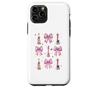 Guitare Guitare Guitare Fille Coquette Bow Coque pour iPhone 11 Pro