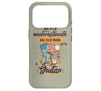Guitare Guitariste Instrument Musicien Acoustique Guitare Coque pour iPhone 17 Pro