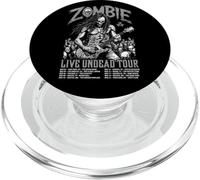 Guitare Guitariste Zombie Squelette Live Undead Halloween Music PopSockets PopGrip pour MagSafe