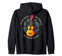Guitare hawaïenne I Don't Need Six Strings Sweat à Capuche