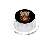 Guitare Let's Rock Wings - Design de Guitare Vintage - Groupe de Rock PopSockets PopGrip pour MagSafe