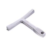 Guitare métal sous ficelle rayon jauge Luthier inox outils 9 pièces/ensemble