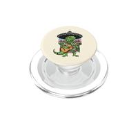 Guitare Mexicaine Iguane Sombrero Mariachi PopSockets PopGrip pour MagSafe