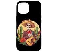 Guitare Mexicaine Sombrero Coque pour iPhone 15