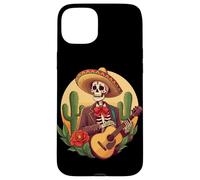 Guitare Mexicaine Sombrero Coque pour iPhone 15 Plus