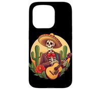 Guitare Mexicaine Sombrero Coque pour iPhone 15 Pro