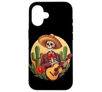 Guitare Mexicaine Sombrero Coque pour iPhone 16