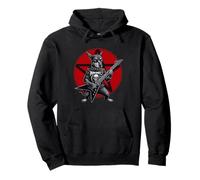 Guitare Miniature Pinscher Heavy Metal Rock Dog Lover Sweat à Capuche