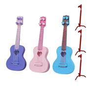 Guitare Miniature | Statue Musicale de Collection, Impression 3D Miniature, pour Les Amateurs de Musique, Les Adolescents, Les débutants, Les , Les garçons et Les Filles, étagère, Bureau