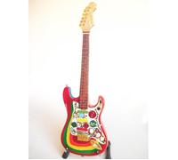 Guitare miniature Stratocaster Rocky George Harrison Beatles