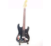 Guitare miniature style fender stratocaster - Johnny Hallyday