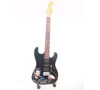 Guitare miniature style Fender Stratocaster - Johnny Hallyday - Absolutguitare - Noir, Brun - Guitare - 5517509031, 421595031