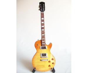 Guitare miniature style Les Paul "Appetite burst" de Slash