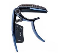 Guitare Multitifunition Capo Ukulele Capo La Texture En Alliage Garantit Des Accords Stables Parfaits Pour Les Performances De Scène Et Pratiquer La Guitare Professionnelle Avec Tuner
