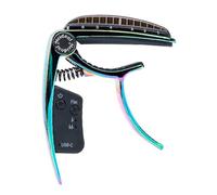 Guitare Multitifunition Capo Ukulele Capo La Texture En Alliage Garantit Des Accords Stables Parfaits Pour Les Performances De Scène Et Pratiquer La Guitare Professionnelle Avec Tuner