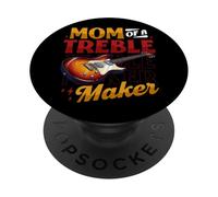 Guitare Musique Mom of A Treble Maker PopSockets PopGrip Adhésif