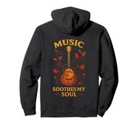 Guitare Musique Soul Retro Esthétique Automne Sweat à Capuche