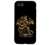 Guitare Nordic Dragon Folk Warrior Rock'n Roll VikingMetal Coque pour iPhone SE (2020) / 7/8