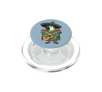 Guitare Perroquet Mexicain Sombrero Mariachi PopSockets PopGrip pour MagSafe