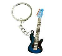 Guitare Porte-clés - Charme de guitare en acier inoxydable, sac à dos pendentif guitare | Décoration pendentif e guitare, chaînes de clés de musique ornement guitare instrument porte-clés mini
