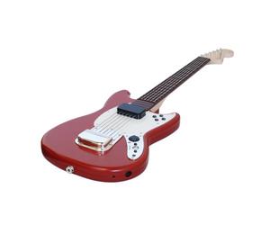 Guitare Pro Fender Mustang Rock Band 3 sans fil - Rouge