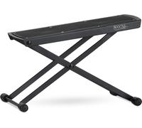 Rocktile Repose-Pied pour Guitare - Siège Réglable en Hauteur sur 6 Niveaux - Repose-Pied pour Guitare Enfants et Adultes - Tabouret Universel Pliable et Peu Encombrant