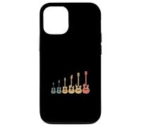 Guitare rétro colorée Evolution Music Lover Coque pour iPhone 12/12 Pro