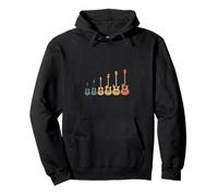 Guitare rétro colorée Evolution Music Lover Sweat à Capuche